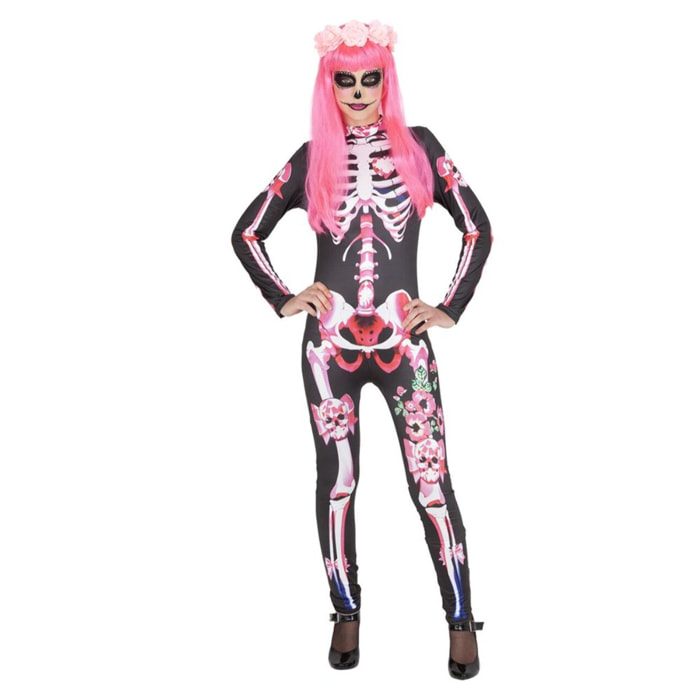 DISFRAZ SKELITA CATRINA ROSIE AD