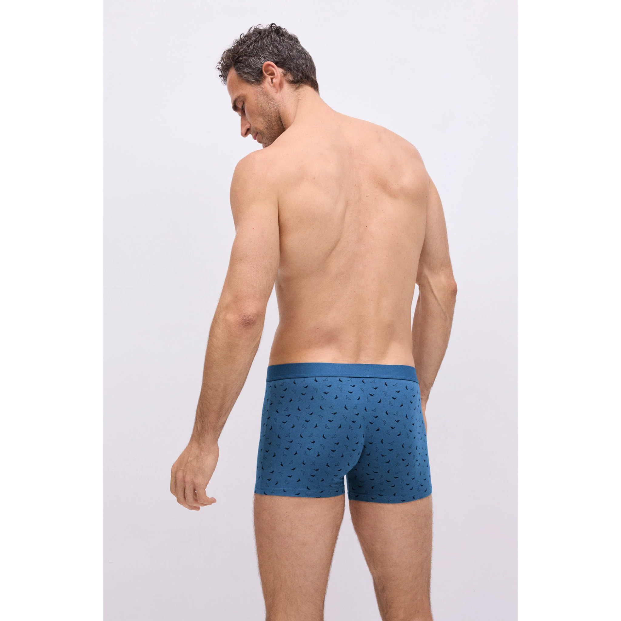 Confezione da 2 boxer con stampa a righe