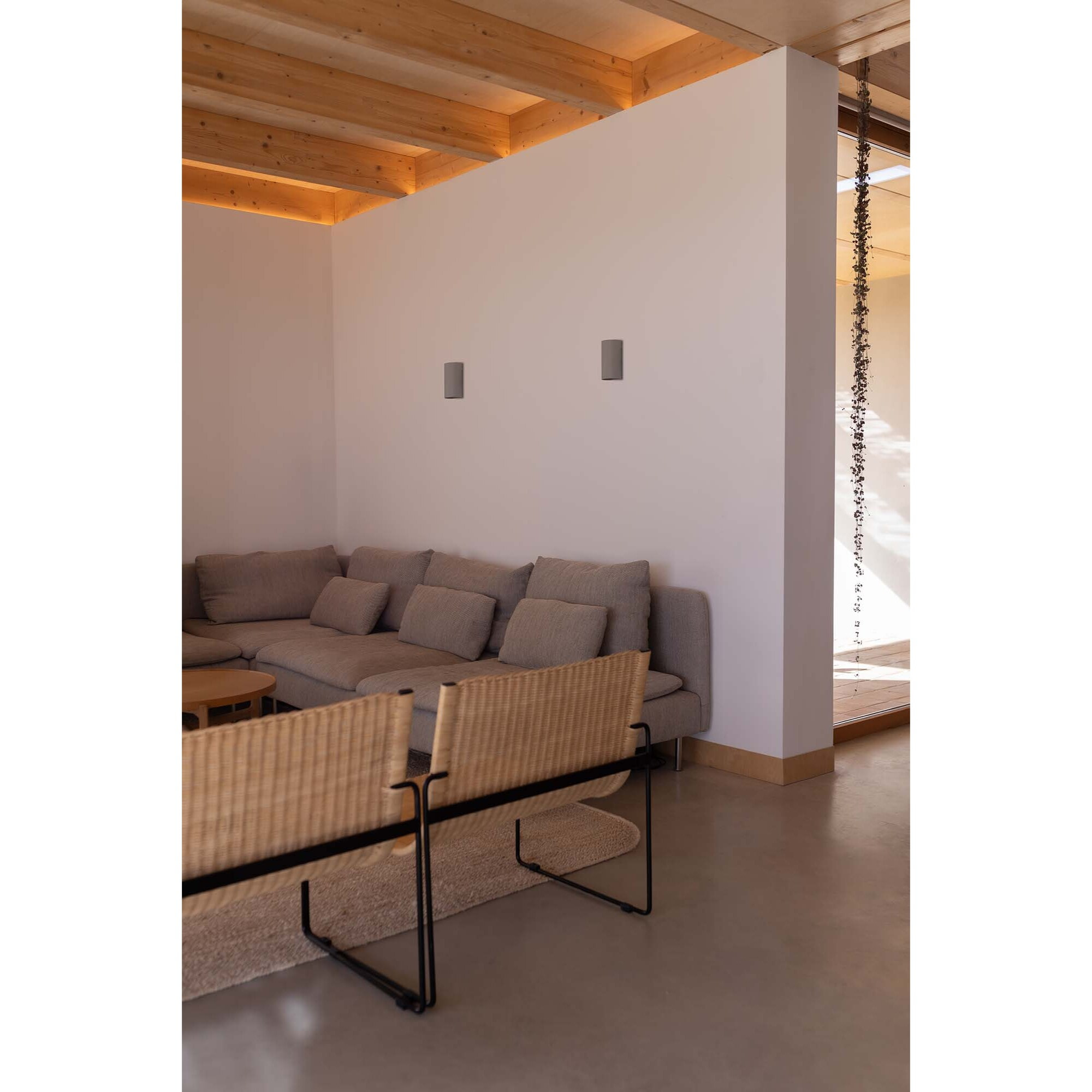 SOLE 2L Applique ronde gris