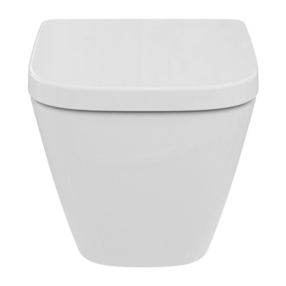 WC suspendu compact sans bride I.Life S RimLS+ avec abattant frein de chute