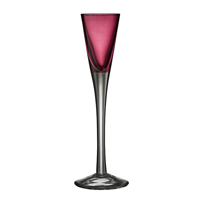 Ensemble de 6 verres à schnaps assortis