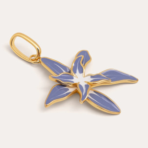 Charm Summer Flower  Placcato Oro