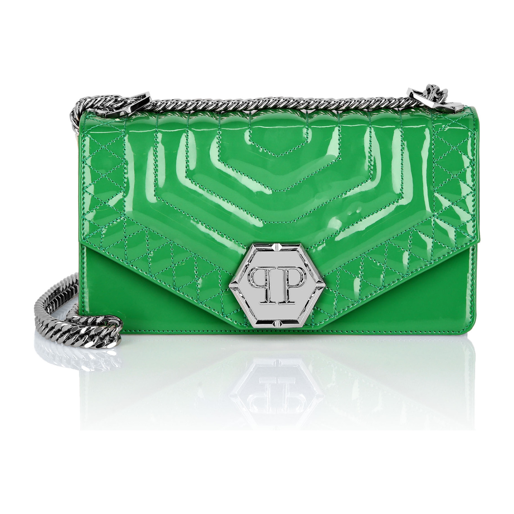 PHILIPP PLEIN Borsa a spalla HEXAGON