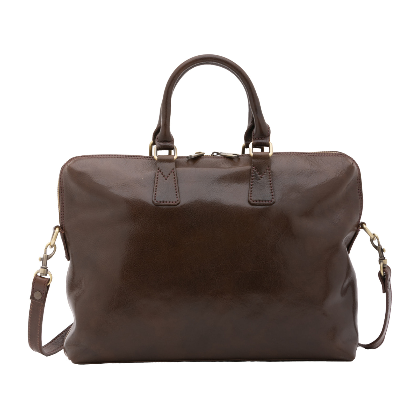 Borsa da lavoro  da uomo In Vera pelle Made in Italy 37x27x6 cm