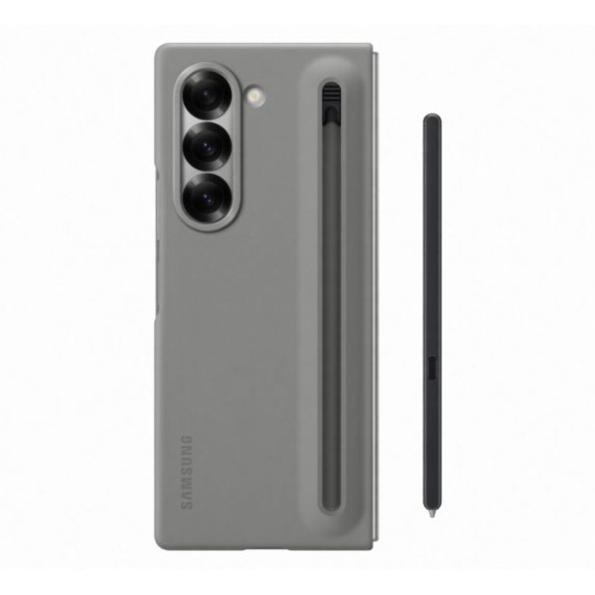 Coque SAMSUNG Z Fold6 Gris avec S Pen