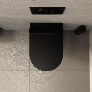 Duofix Pack WC bâti-support + WC suspendu sans bride Ceramia PixL avec abattant SoftClose + plaque (GEBCEPXBMT02-FR)