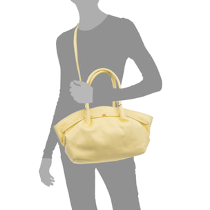 Bema Bolso Tote Mujer. Piel auténtica Dollaro