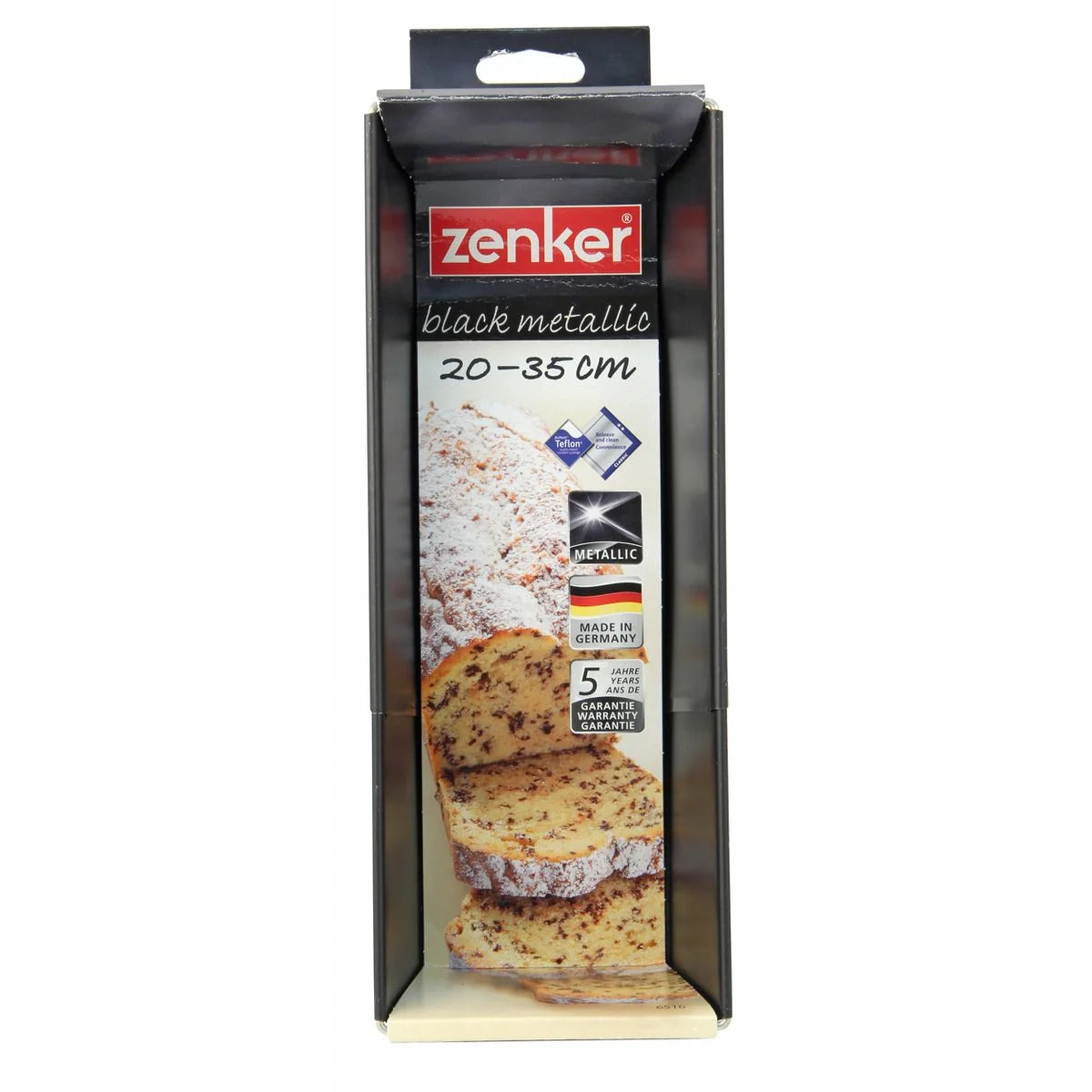 Moule à cake extensible Zenker Black Metallic