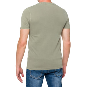 Camiseta de piqué de algodón elástico Hot Buttered Mawi Verde