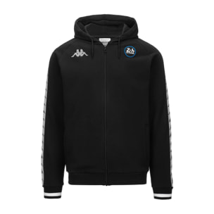 Felpe Kappa Uomo 222 Banda Taja 24H Le Mans Nero