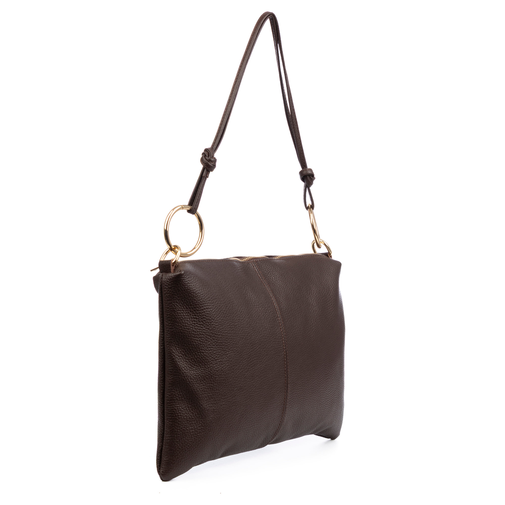 Bellusco Bolso de hombro Mujer. Piel auténtica Dollaro.
