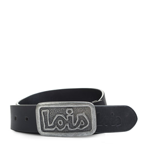 Cinturon Lois De Piel Negro 105