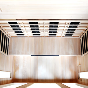 Cabine de sauna luxe infrarouge 4/5 places ABATE