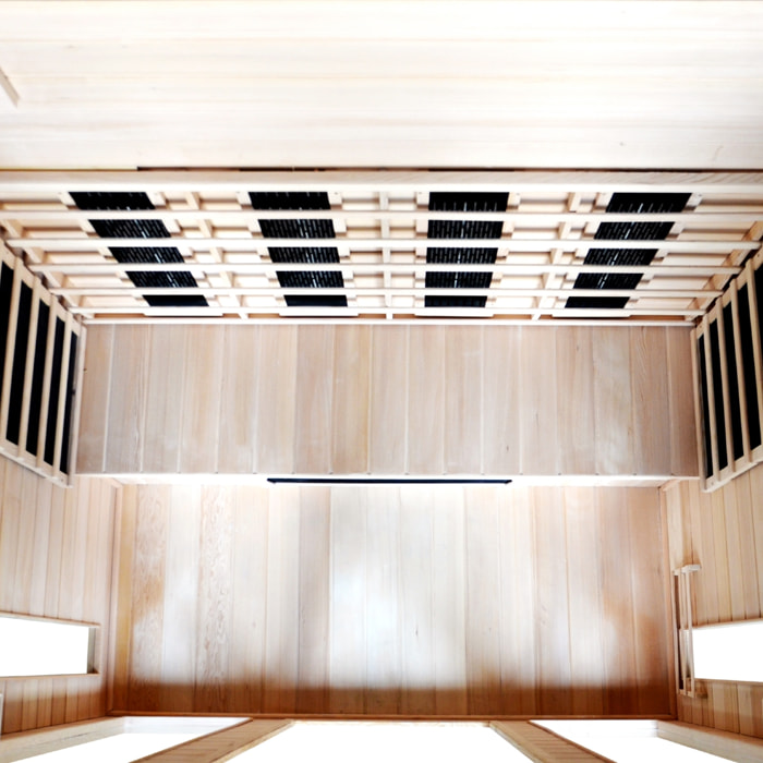 Cabine de sauna luxe infrarouge 4/5 places ABATE