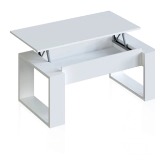 Mesa de centro elevable Neo Blanco Artik (Blanco Mate)