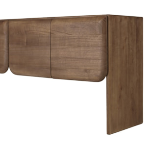 ROMY - Buffet 4 portes en bois de mindi