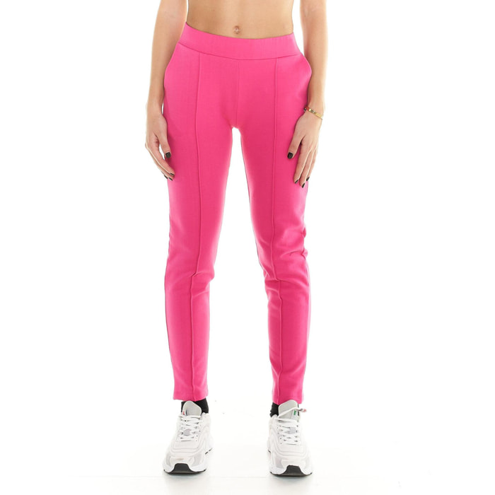 Pantalón de chándal de mujer Leone con costuras verticales Basic