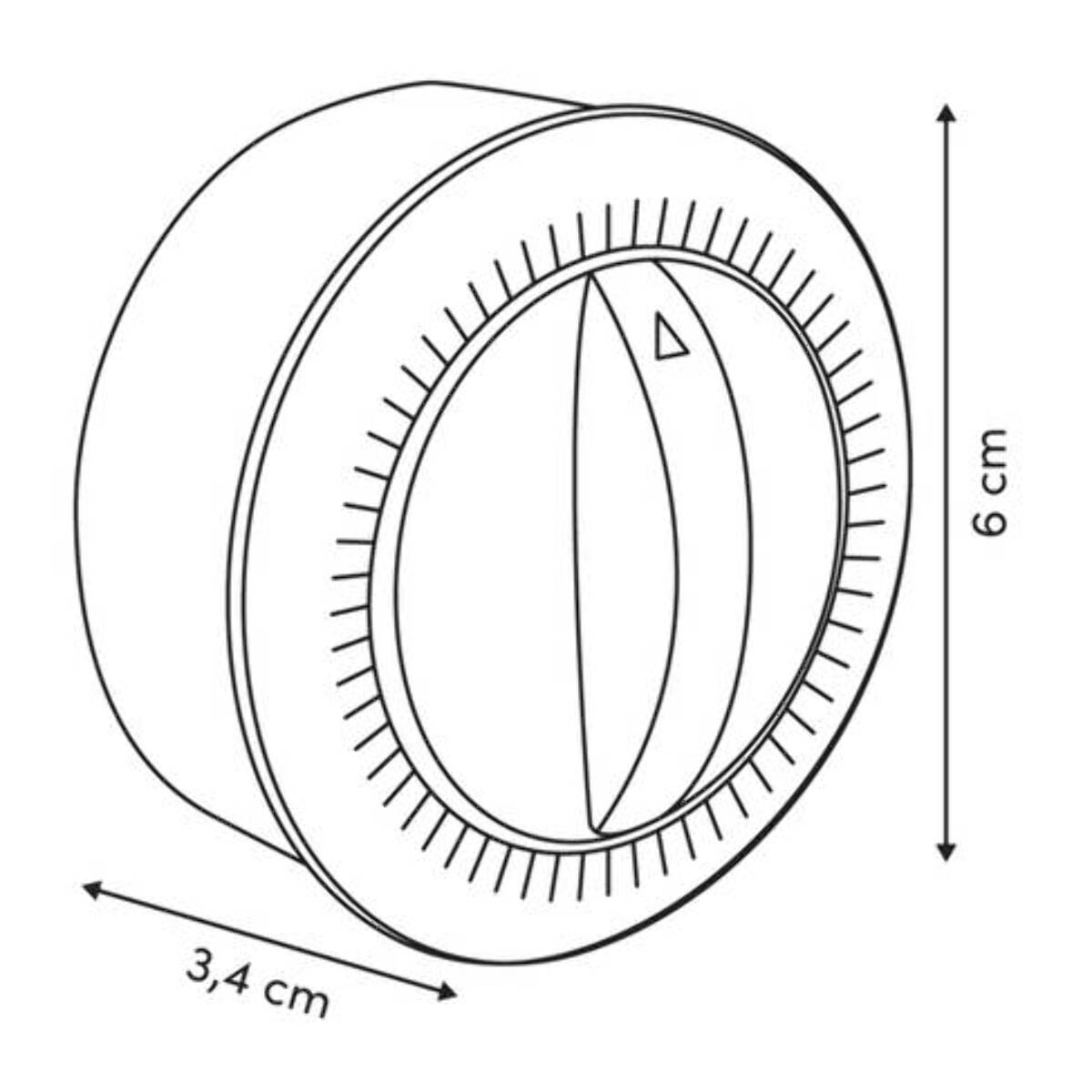 Minuteur Colors rond D.6cm