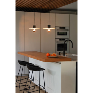 CONFETTI 300 lampada a sospensione in marmo riciclato ø30cm