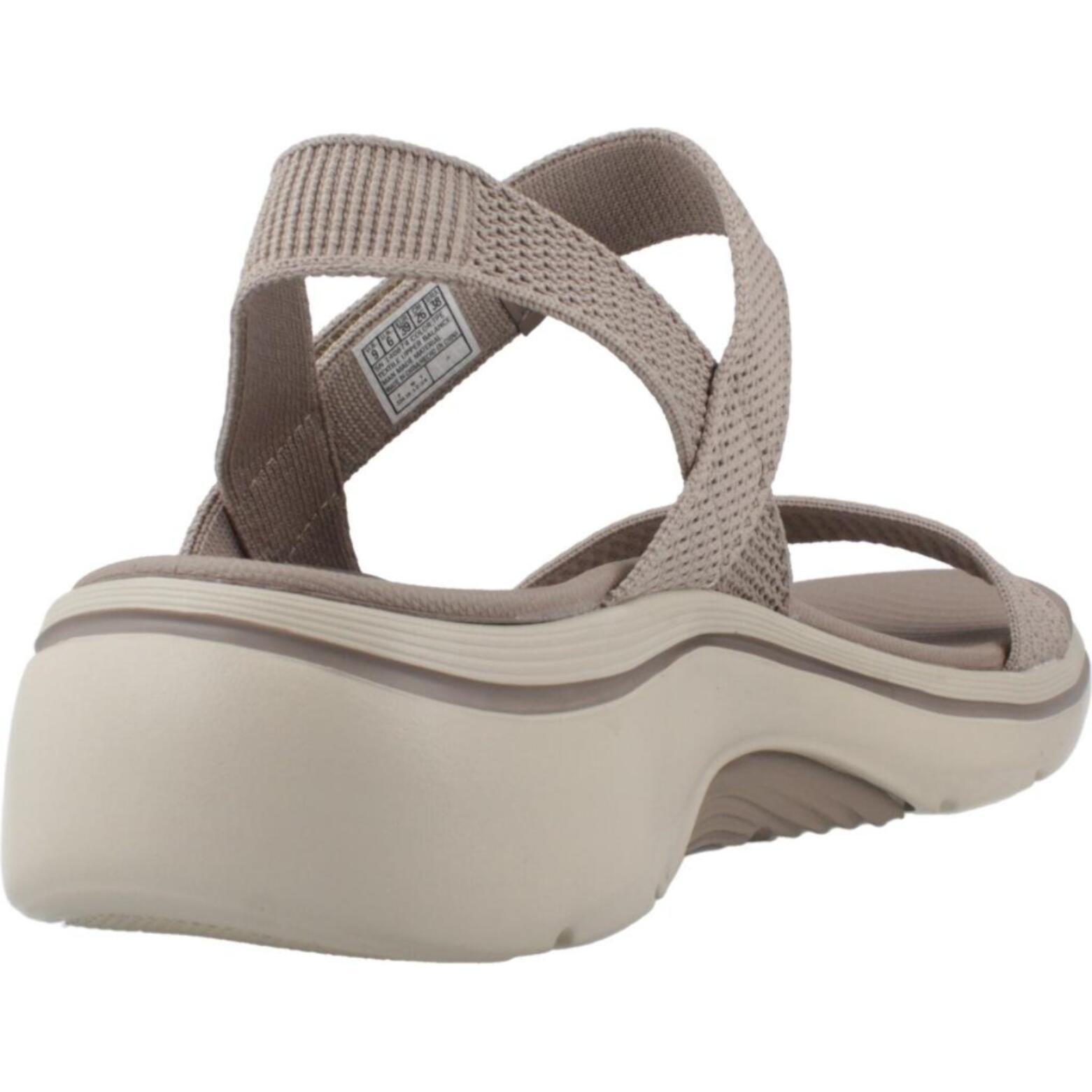 Sandalias Mujer Go Walk Arch Fit 2.0 Marron