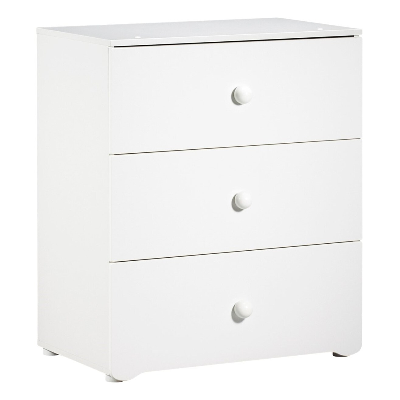 Chambre complète bébé avec lit 120x60cm à barreauxet commode à langer 3 tiroirs