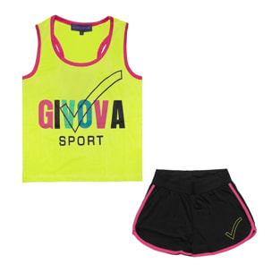 Completo Corto Bimba Ragazza GIVOVA Cotone