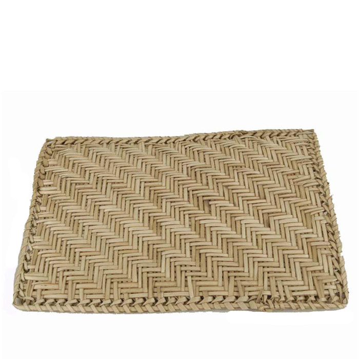 Tovaglietta intrecciata di rattan - Pezzi 24 - 20X25X1 - Colore: Incolore - Bianchi Dino - Articoli Intrecciati, Scopine