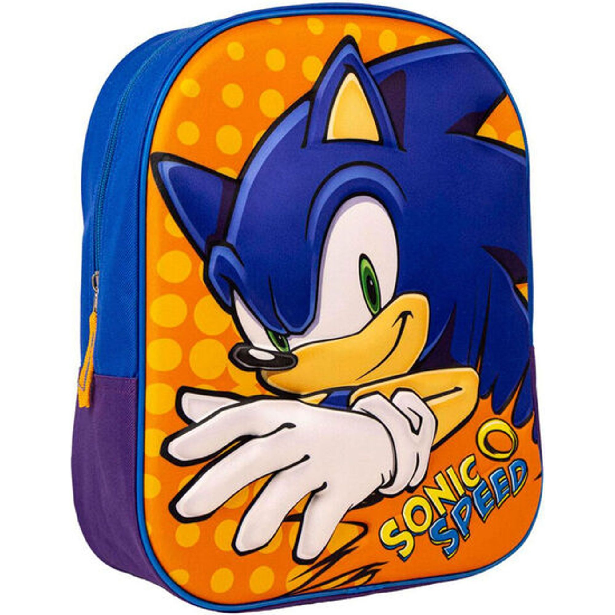 Mochila 3D Sonic The Hedgehog 31Cm