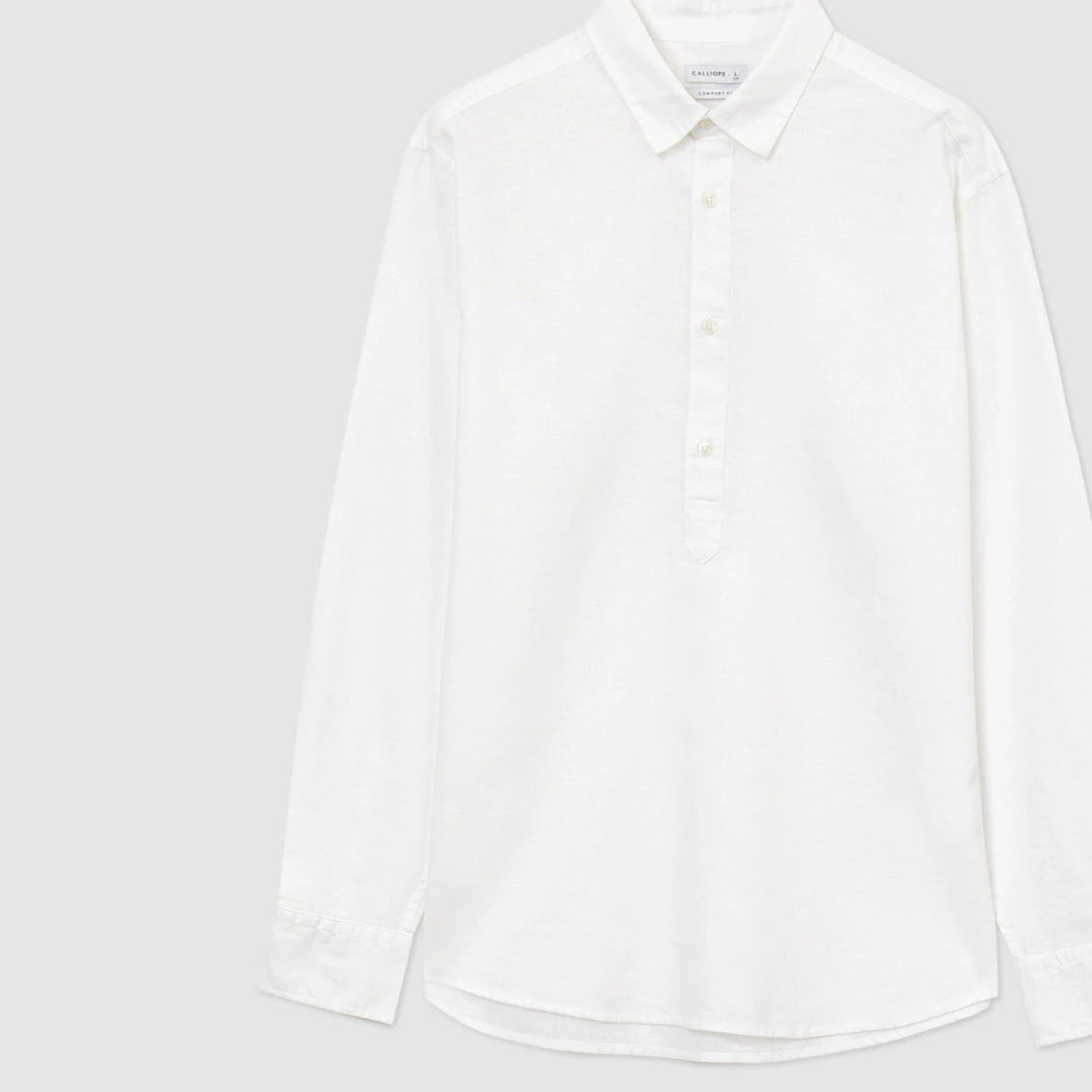 Camicia classica in lino