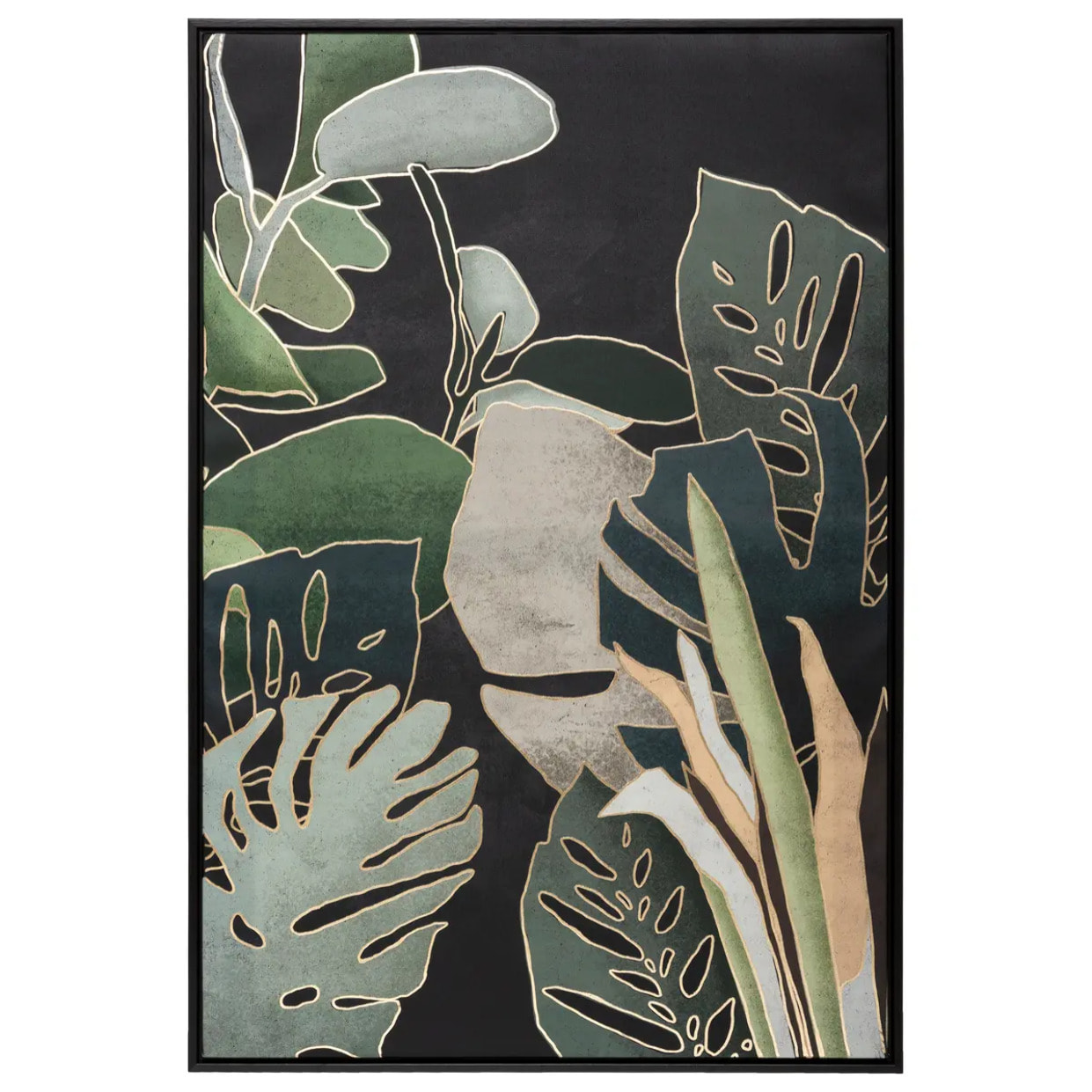 Toile encadrée "Jungle" 60x90cm