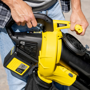 Aspirateur souffleur broyeur Karcher BLV 36-240 Battery (sans batterie) - Vitesse air 240 km/h- Volume air 9 m³/min