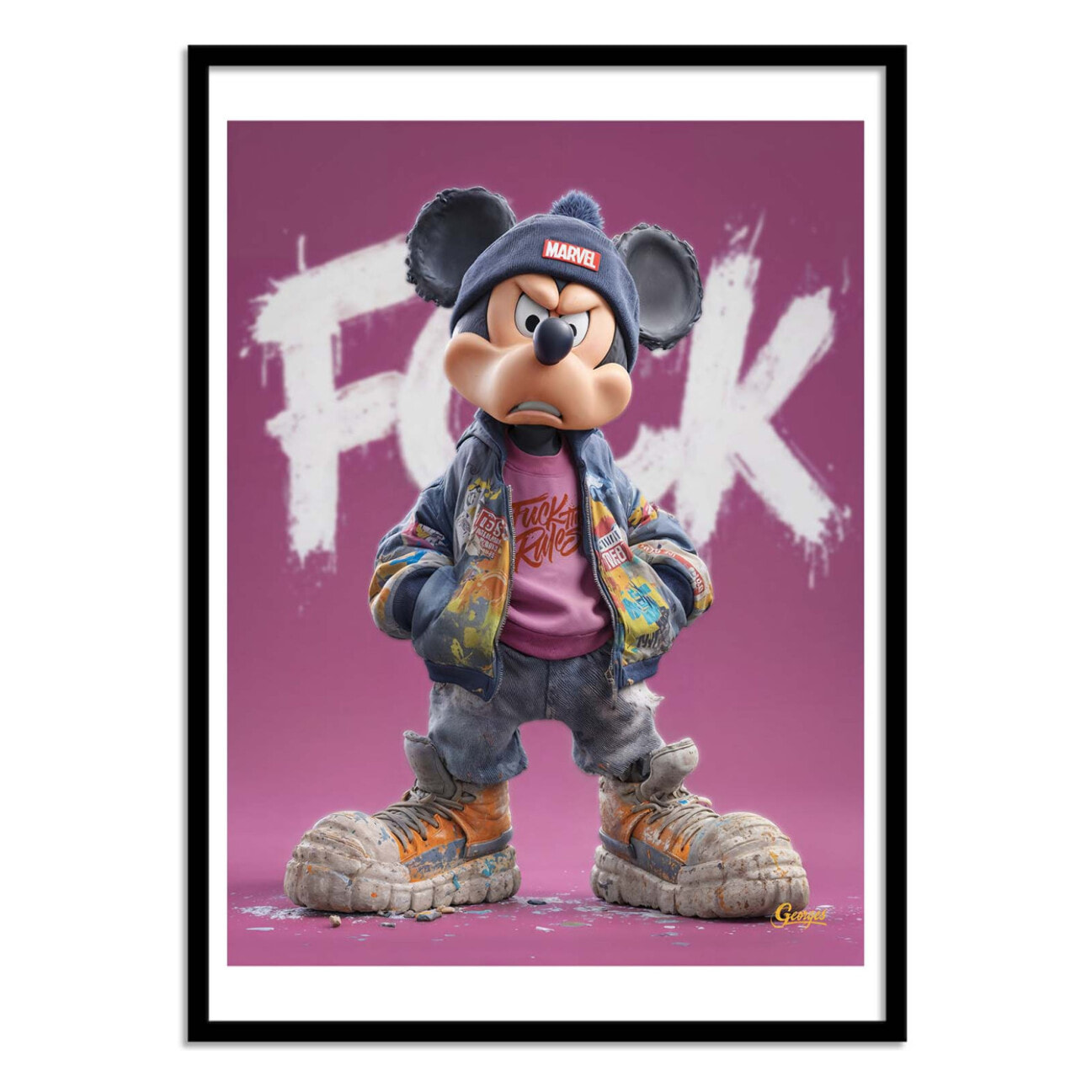 Affiche - Mouse Team Z - Georges