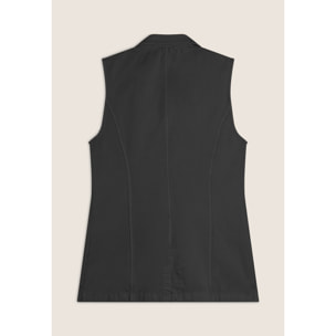 Gilet doppio petto da donna in gabardine