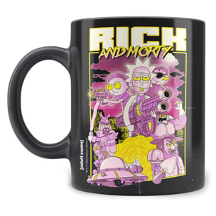 Rick E Morty Retro Poster Tazza sd Toys