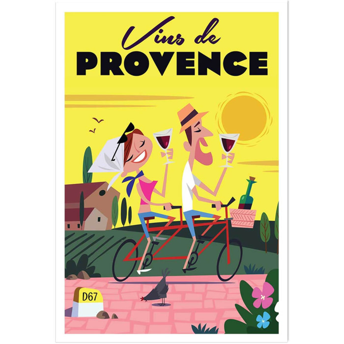 Affiche ViVe la ProVence Affiche seule