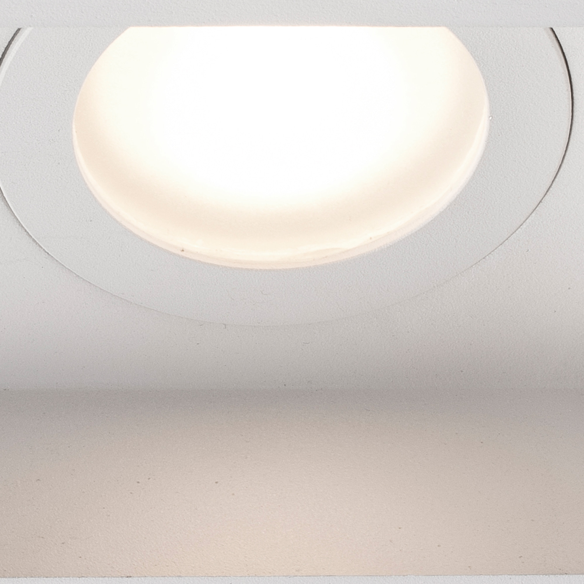 HYDE SQ 2L Lampada incasso bianca quadrata