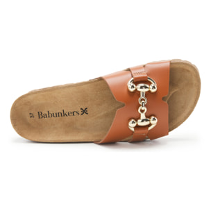 Sandalo BABUNKERS MARRONE