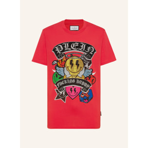 PHILIPP PLEIN Camiseta Cuello Redondo SMILE