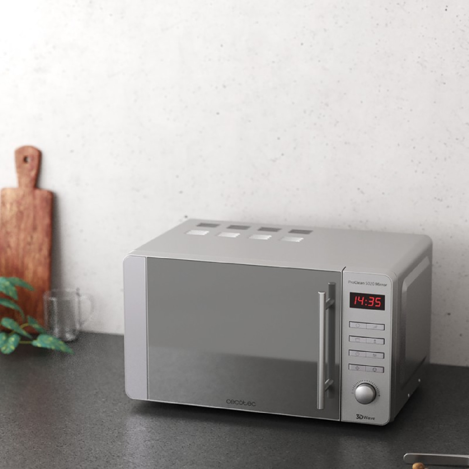 Cecotec Micro-ondes de 20 L ProClean 5020 Mirror