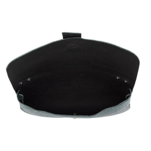 Amaseno bolso bandolera mujer. Piel auténtica Gamuza Lacada.