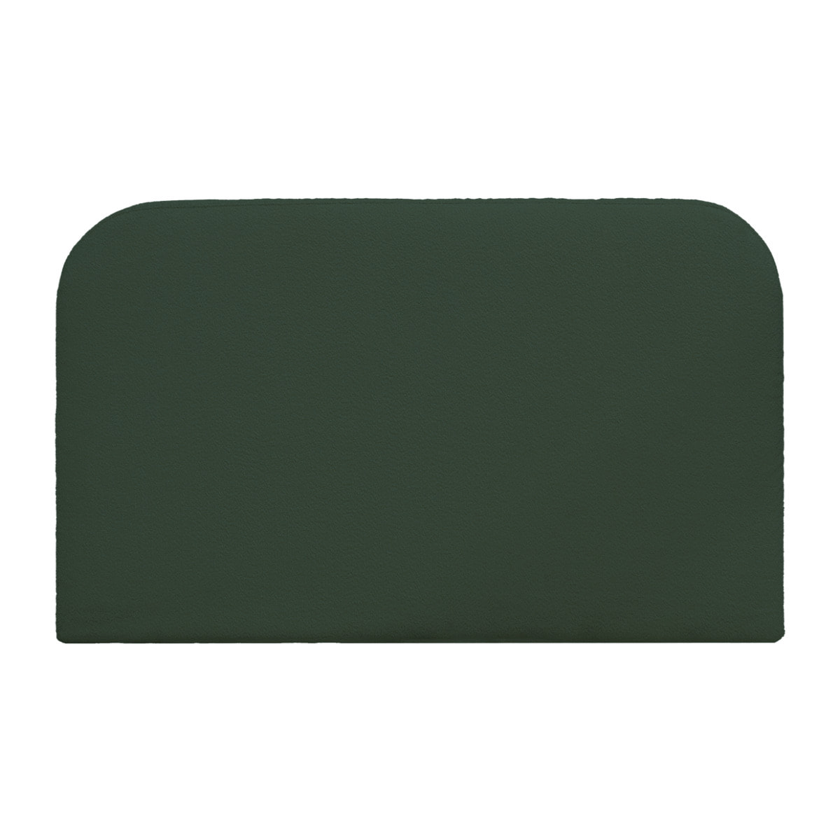 Cabecero tapizado desenfundable de bouclé verde de varias medidas
