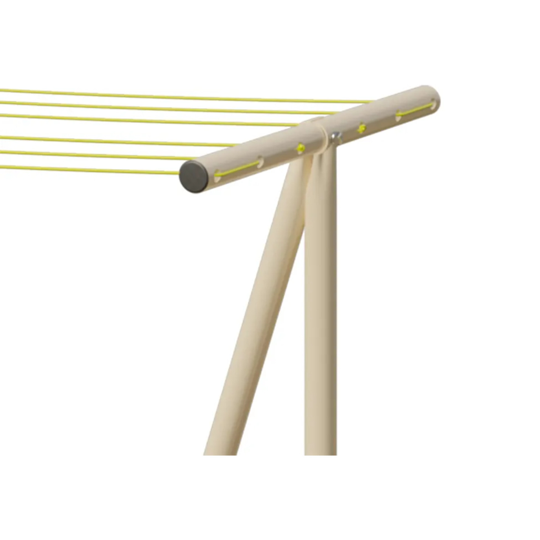 Etendoir à linge extérieur Trigano Windy Ivoire - 60m de fil