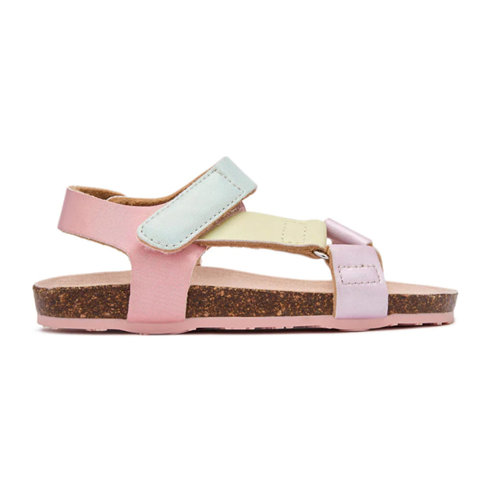 Sandalias Abiertas de Niña Ecológicas Multicolor