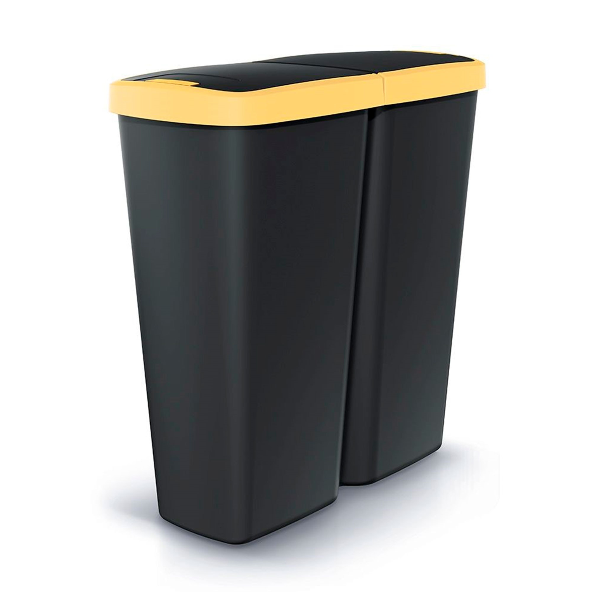 Papelera con 2 tapas independientes de 50l keden