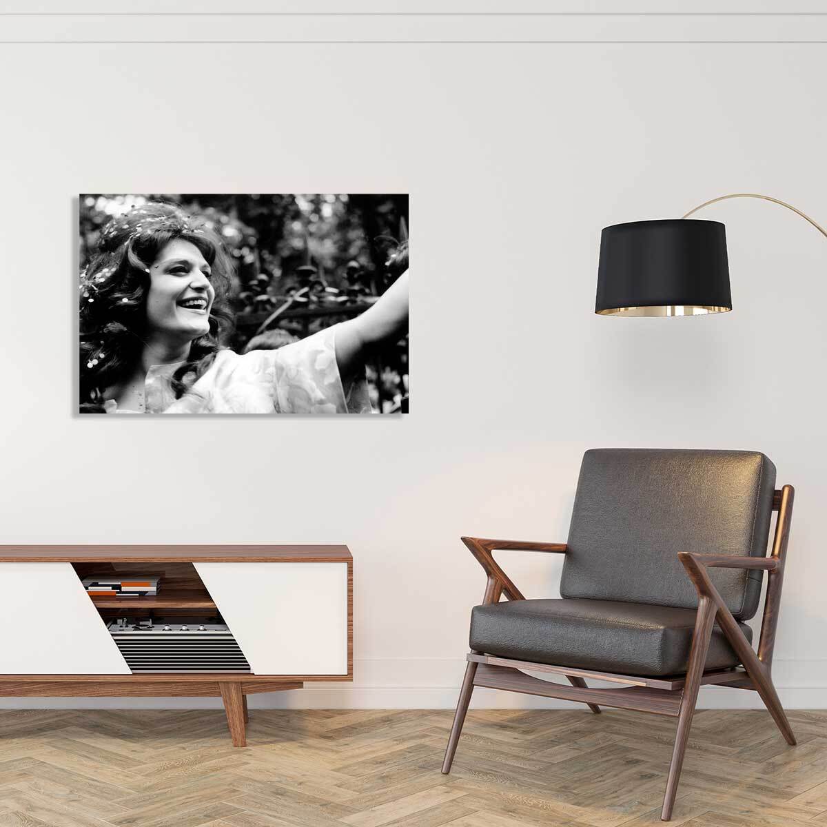 Tableau dalida en 1961  Tableau plexiglas