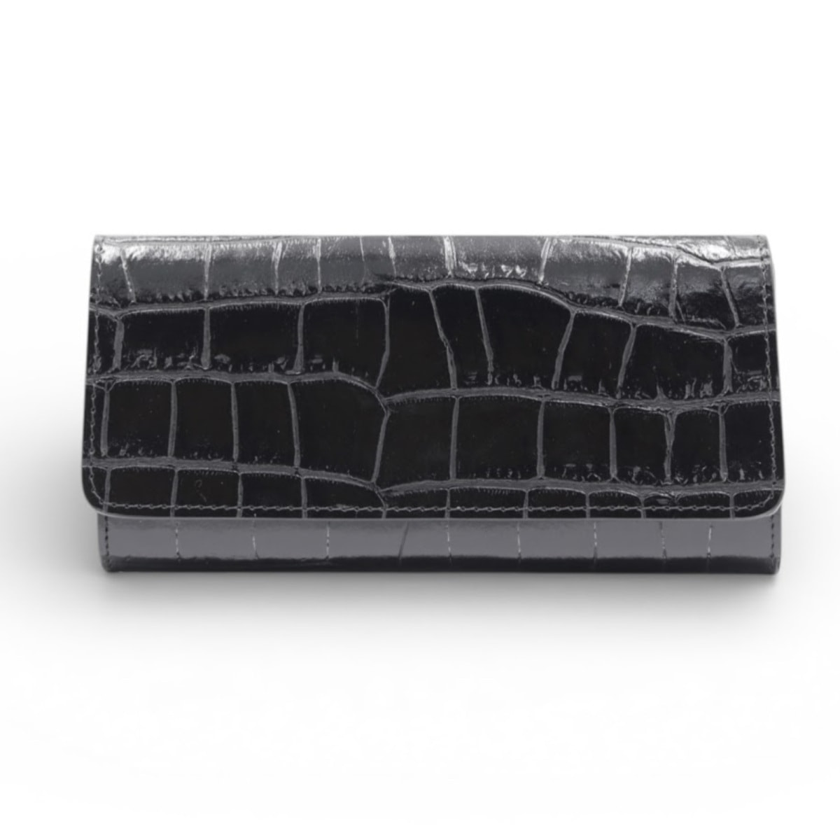 Portafoglio Cheval Firenze Cosmo Croc Nero