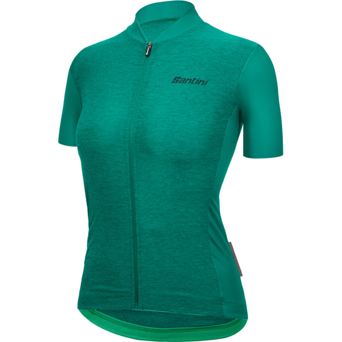 Color Puro - Maglia Da Donna - Verde - Donna