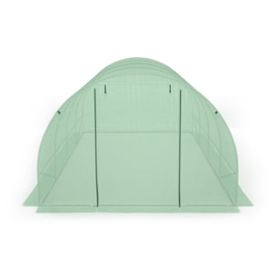Serre 18m² verte - gamme maraichère