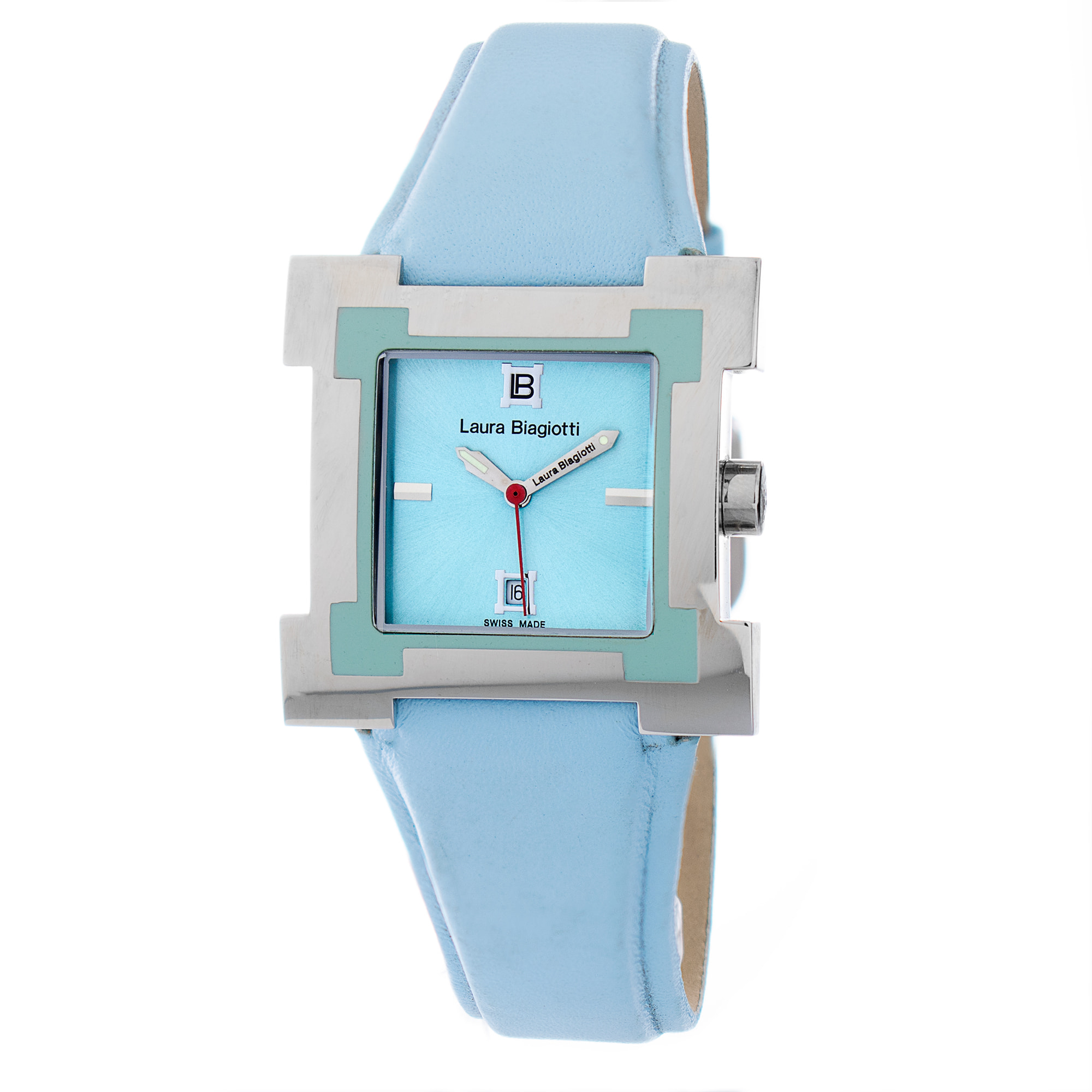 Reloj Laura Biagiotti LB0038L-AZ Mujer Analogico Cuarzo con Correa de Piel