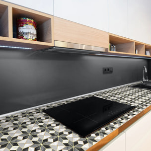 Sticker carrelage - Ambiance Sticker - 60 CARREAUX DE CIMENT MEUBLE AUTHENTIQUES RAVIERA - 20x20cm